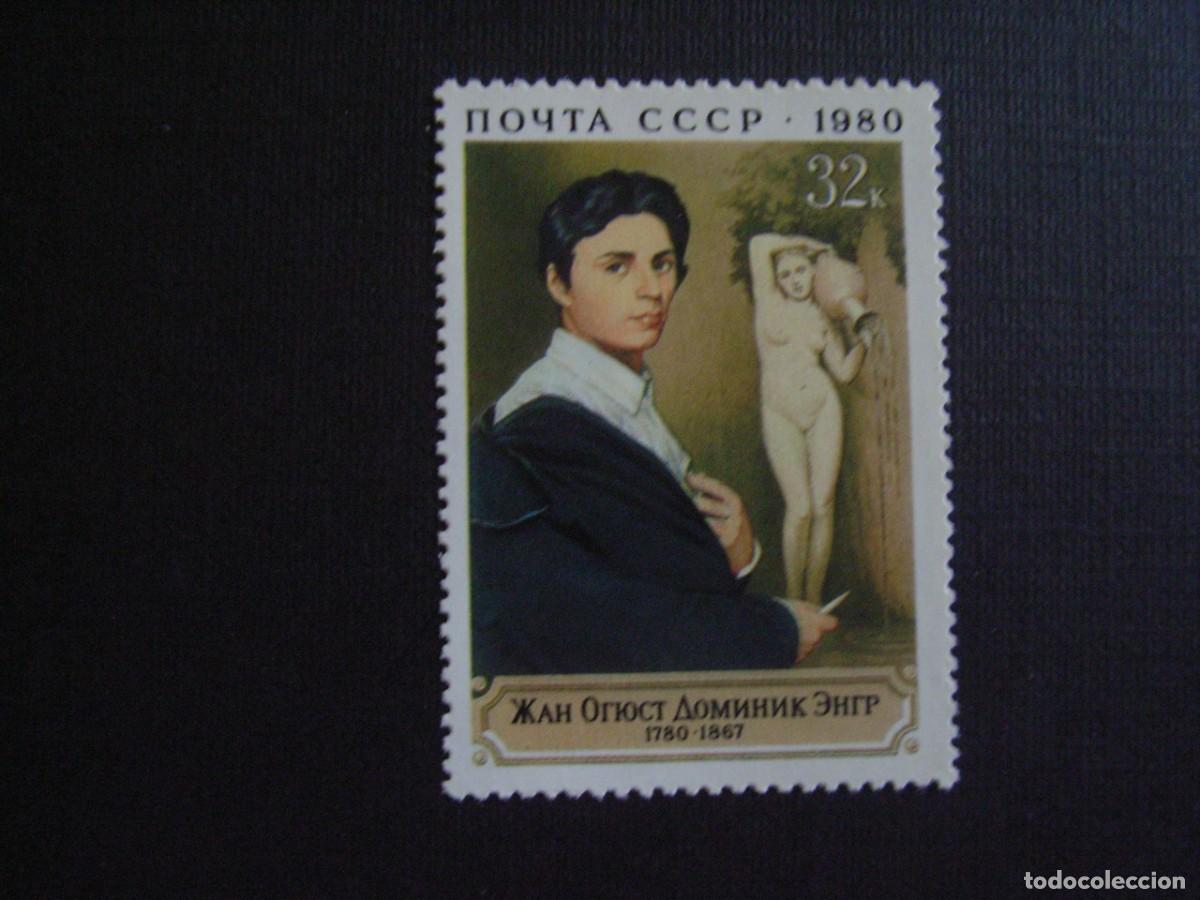Sellos: RUSIA N&ordm; YVERT 4722*** A&Ntilde;O 1980. 200 ANIVERSARIO NACIMIENTO DEL PINTOR DOMINIQUE INGRES