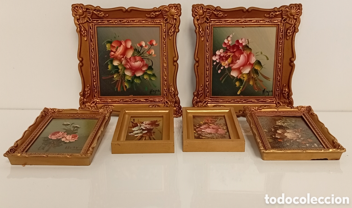 Sellos: .CUADROS DECORATIVOS EN OLEO SOBRE TABLA - Foto 2