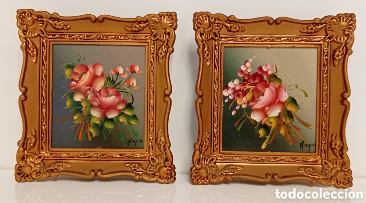 Sellos: .CUADROS DECORATIVOS EN OLEO SOBRE TABLA - Foto 3