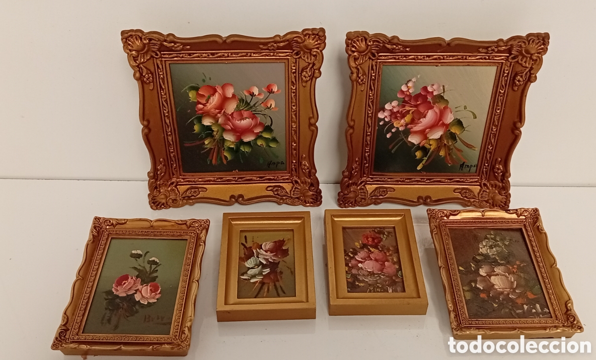 Sellos: .CUADROS DECORATIVOS EN OLEO SOBRE TABLA - Foto 1