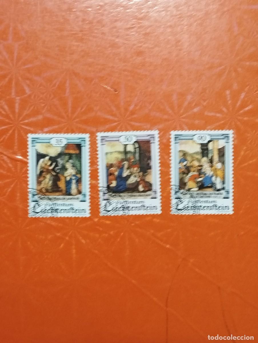 Sellos: 09.08/ Liechtensten. 1990. Arte. Serie completa en usado