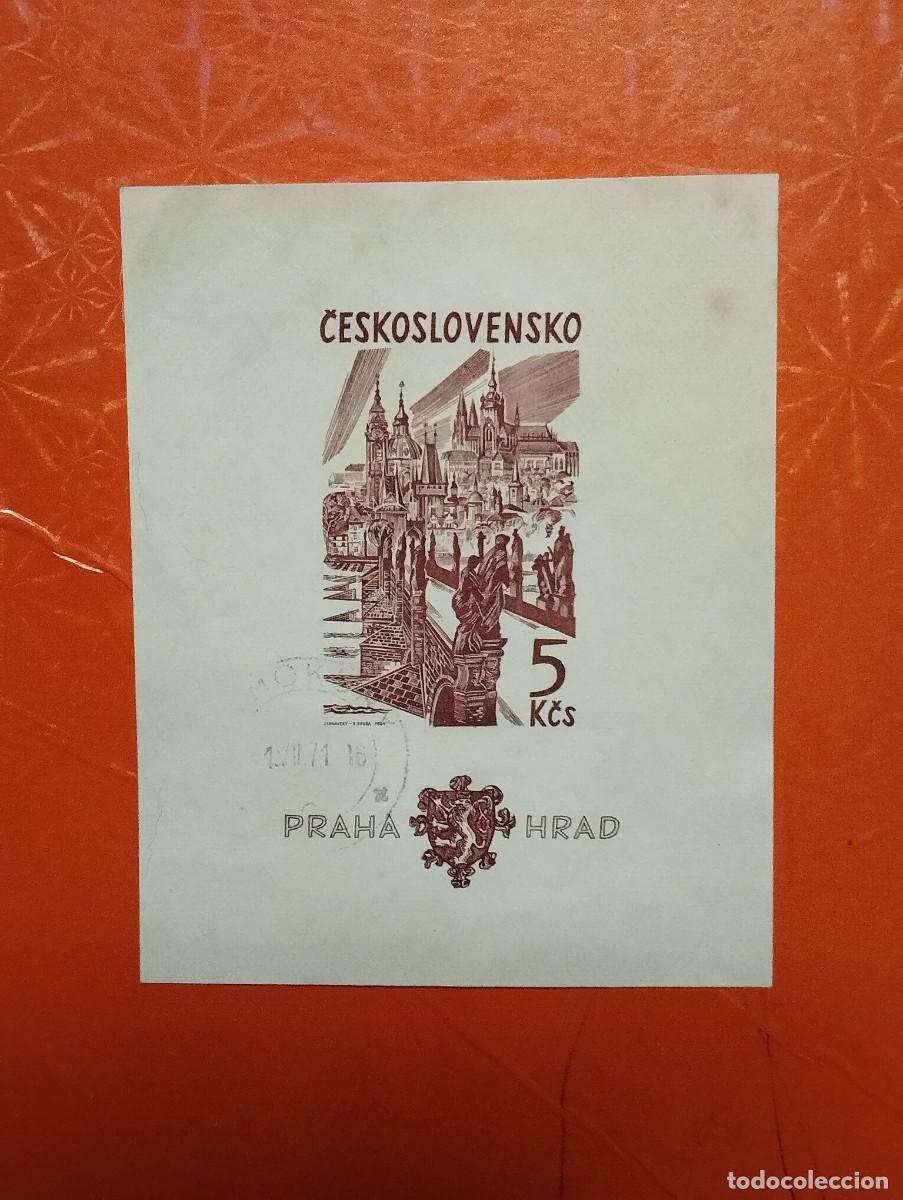 Sellos: 09.08/ Checoslovaquia.1971. Arquitectura. Bloque en usado