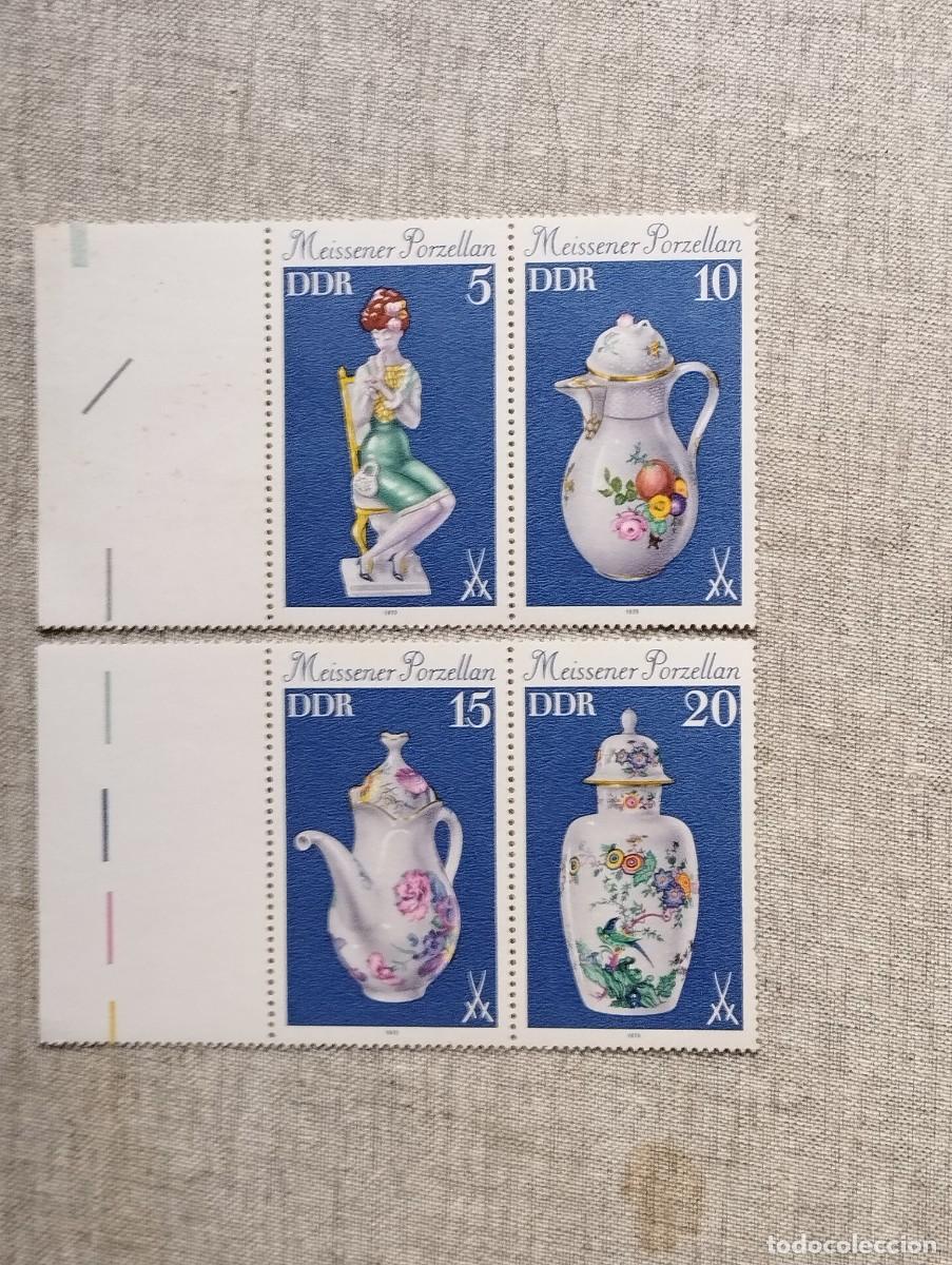 Sellos: 09.08/ Alemania Oriental.1979. Porcelana. Serie completa en nuevo
