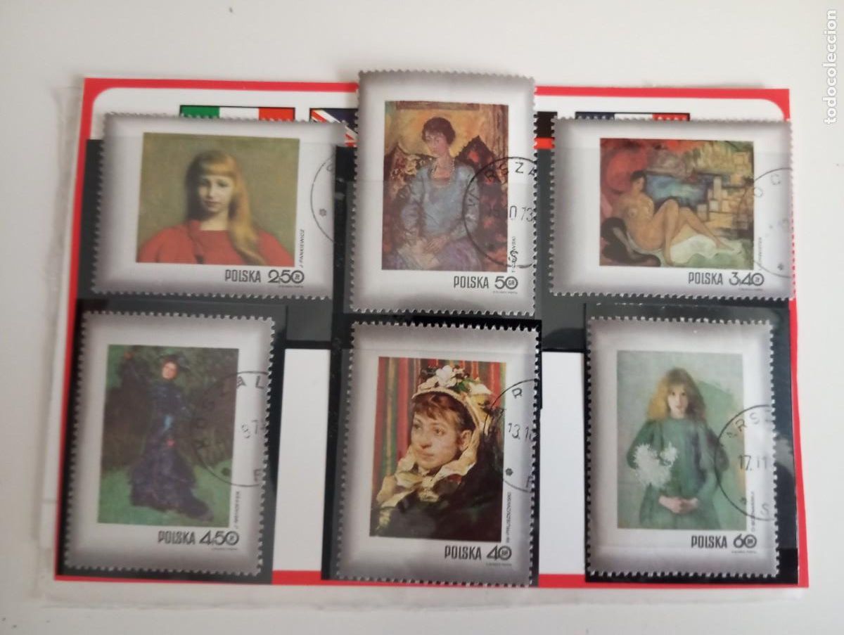 Sellos: POLONIA, ARTE. CUADROS