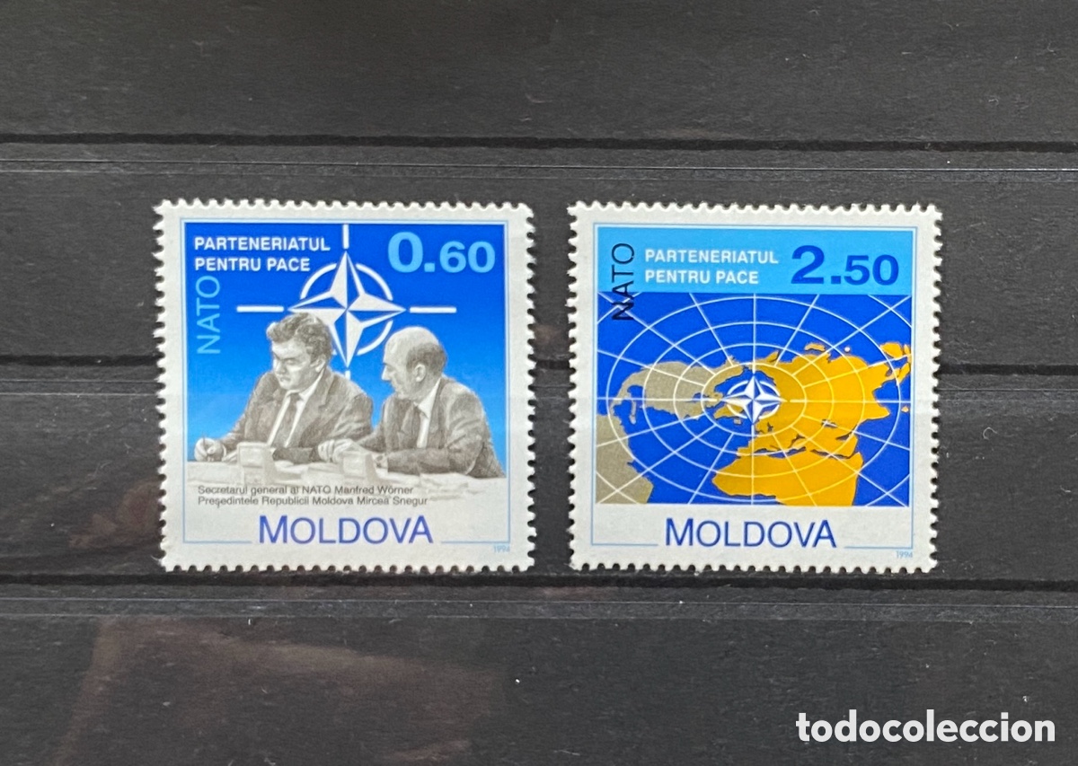 Sellos: Sellos, nuevo, OTAN, de Moldavia 1994 Mapas