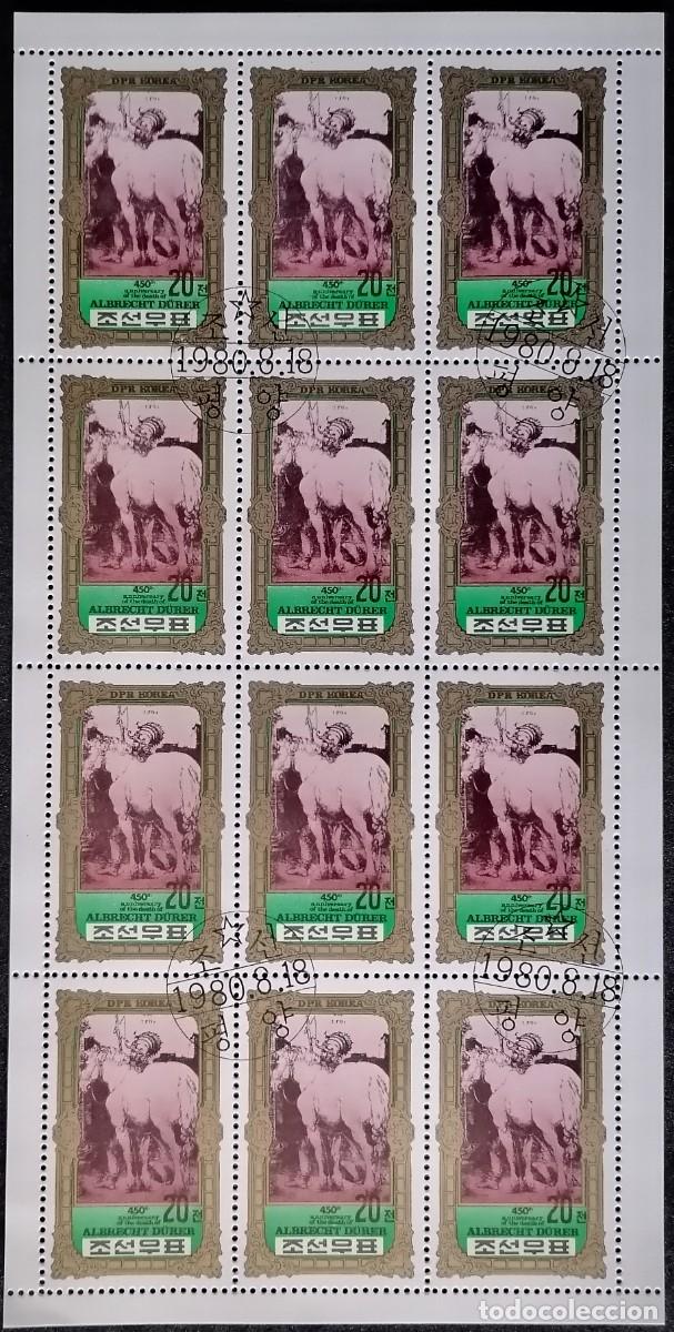 Sellos: COREA 1980 - HB CABALLO / DURERO .