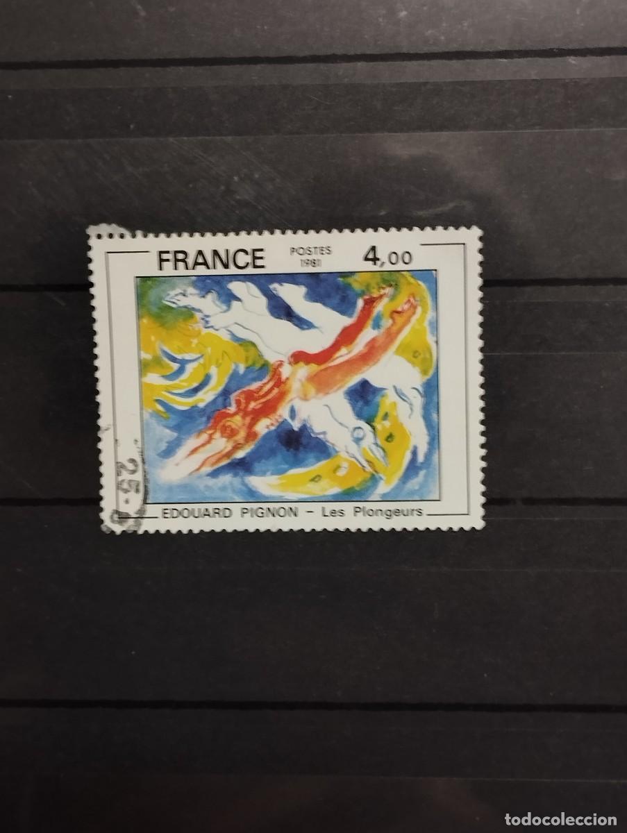 Sellos: 08.09/ Francia.1981. 4fr. Sello suelto en usado