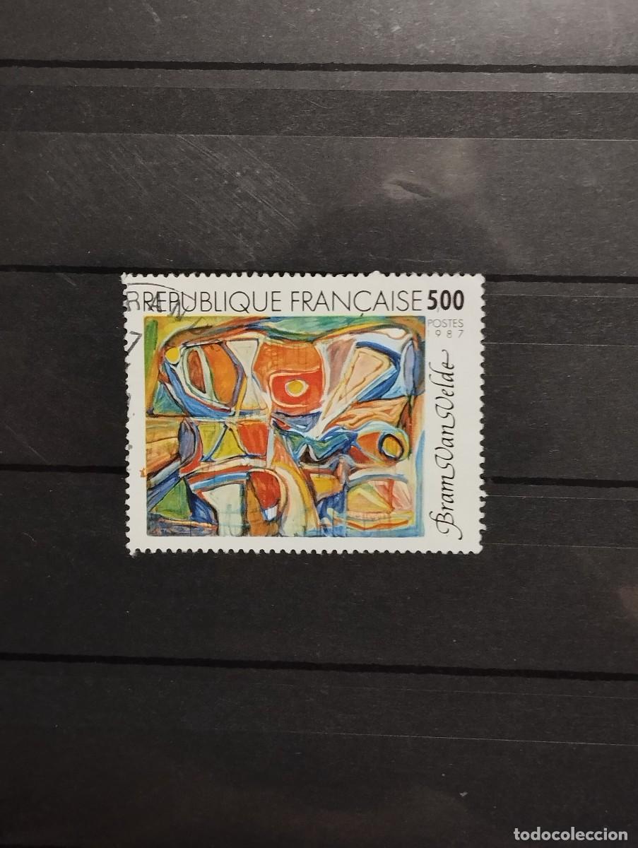 Sellos: 08.09/ Francia.1987. 5fr. Sello suelto en usado