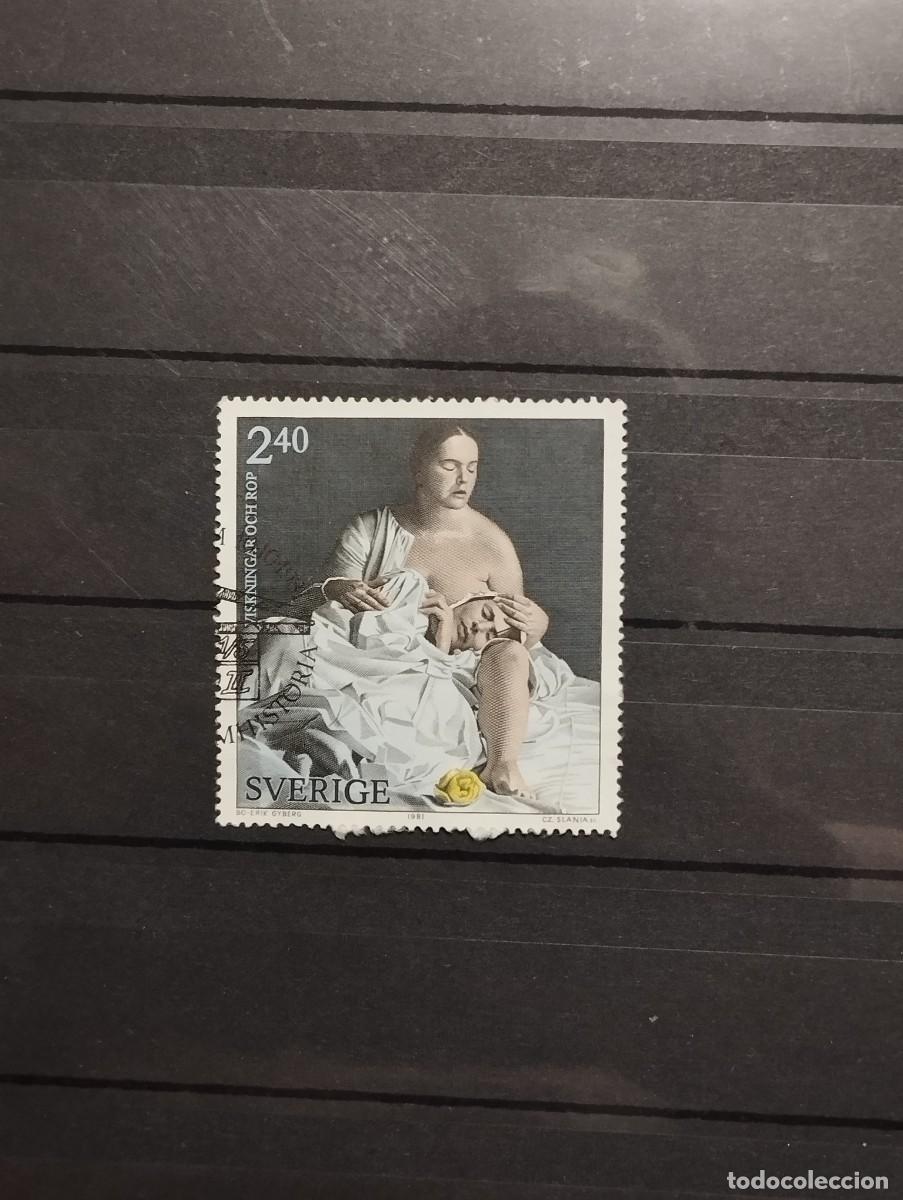 Sellos: 08.09/ Suecia.1981. 2,40kr. Sello suelto en usado