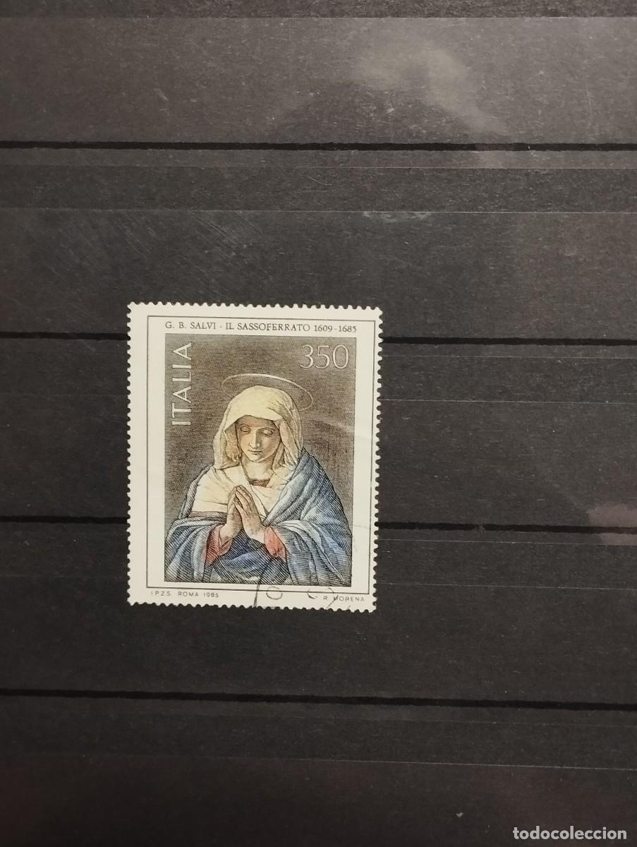 Sellos: 08.09/ Italia.1975. 350l. Sello suelto en usado