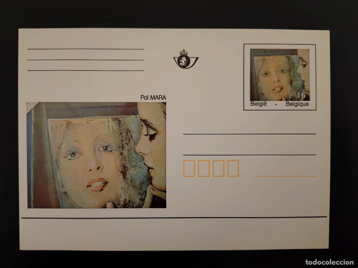 Sellos: B&eacute;lgica completo postal nuevo Pol Mara arte pintura sello 16 Belgi&euml;