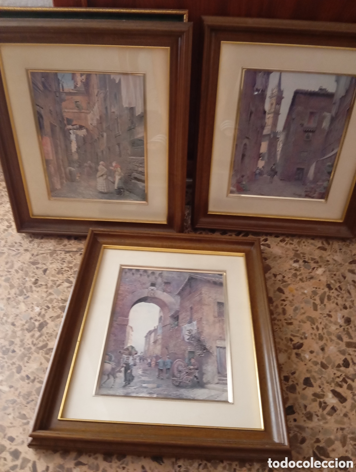 Sellos: Tres cuadros galer&iacute;as Sorolla