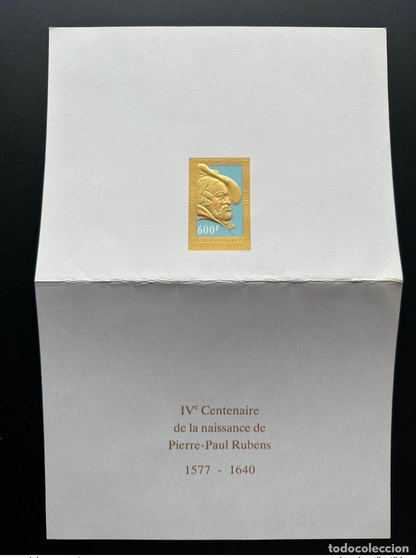 Sellos: Congo 1977 Mi. 590 Luxury Proof nacimiento del cuarto centenario de Pierre-Paul Rubens OR