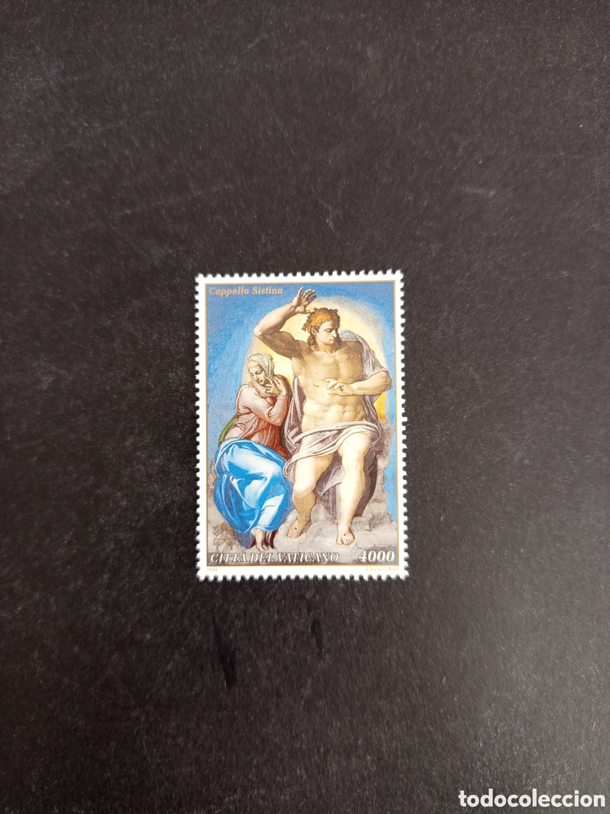 Sellos: Vaticano, 1994. Restauraci&oacute;n Capilla Sixtina. Yv. 977. Completa nuevo. Pedido m&iacute;nimo 3 &euro;. Ver fotos.