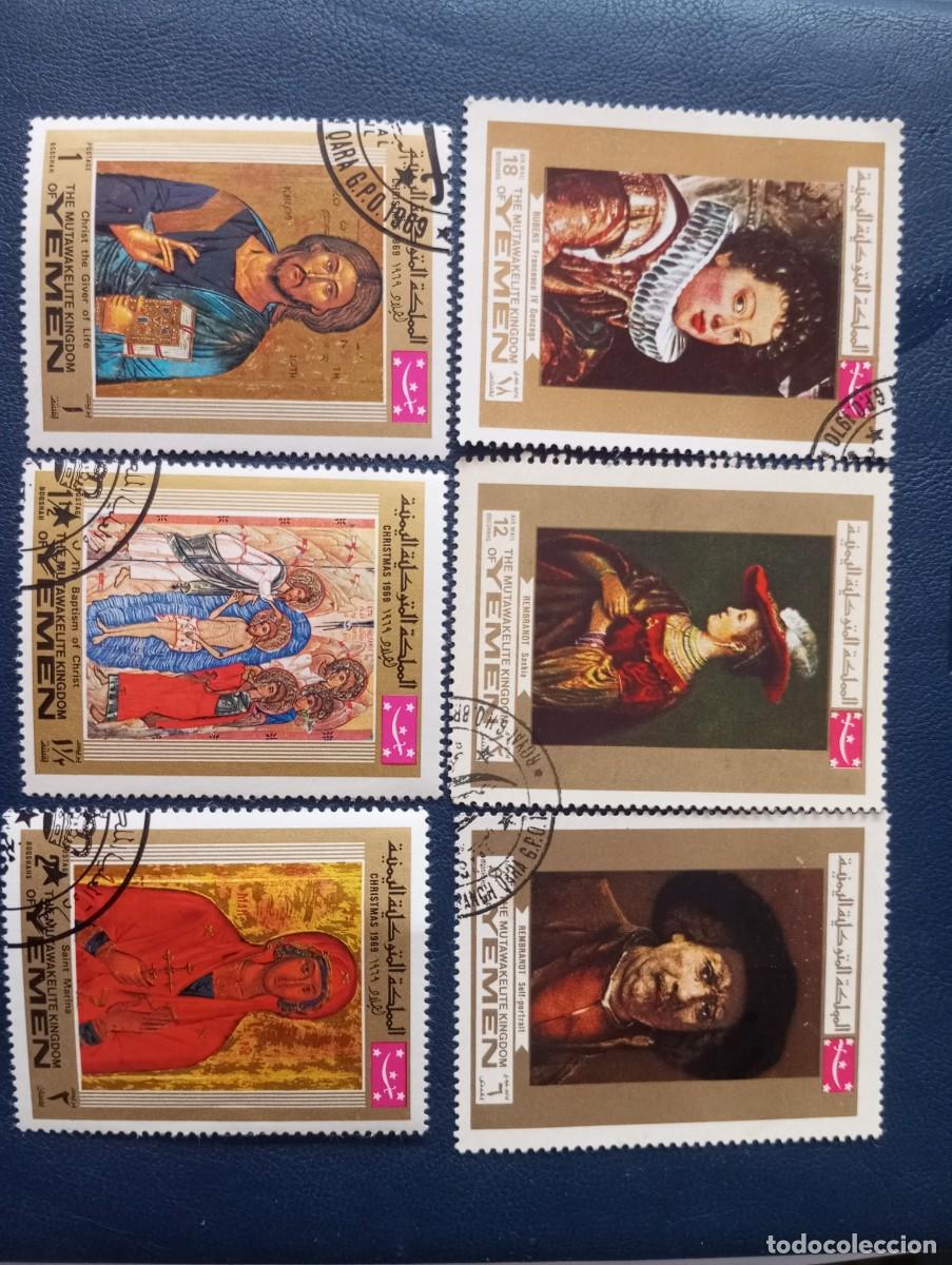 Sellos: PINTURAS , SELLOS DE YEMEN