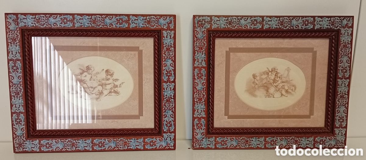 Sellos: .CUADROS DECORATIVOS CLASICOS DE UNOS QUERUBINES