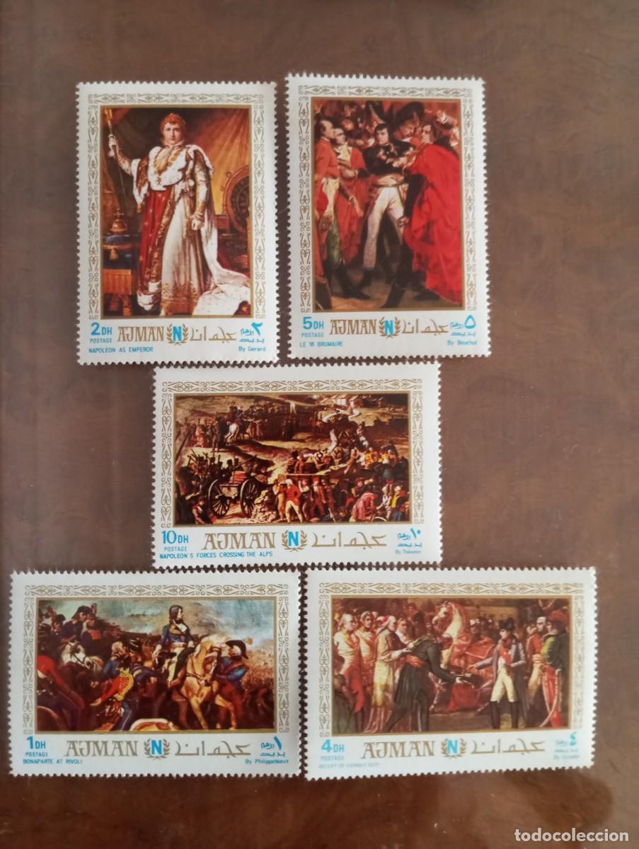 Sellos: PINTURAS, PRECIOSOS SELLOS DE CUADROS DE NAPOLE&Oacute;N