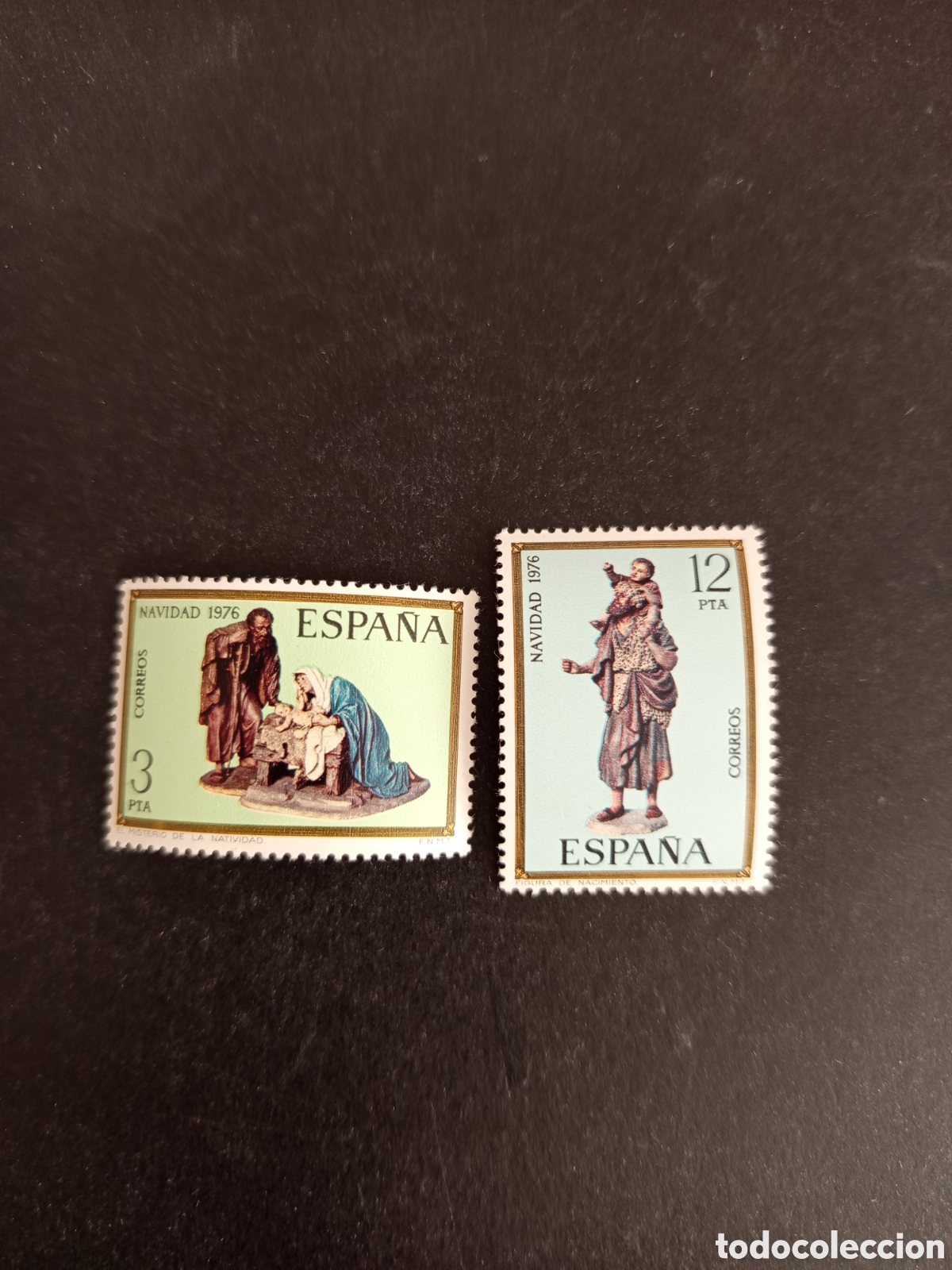 Sellos: Espa&ntilde;a, 1976. Navidad. Figuras del Bel&eacute;n. Nuevos. Ed. 2368/9. Pedido m&iacute;nimo 3 &euro;. Ver fotos.