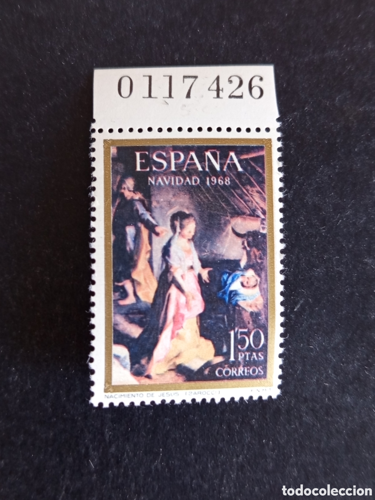 Sellos: Espa&ntilde;a, 1968. Navidad. El Nacimiento de El Barocci. Nuevo.Ed. 1897. Pedido m&iacute;nimo 3 &euro;. Ver fotos.
