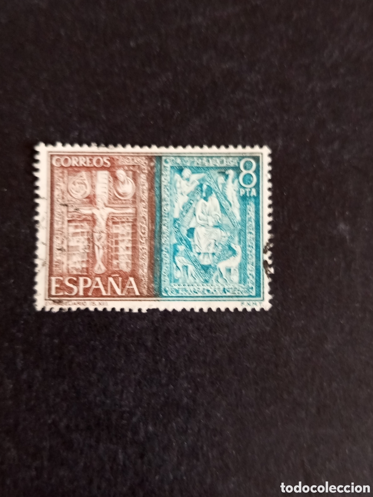 Sellos: Espa&ntilde;a, 1975. Artesan&iacute;a Espa&ntilde;ola: Evangeliario. Ed.SH2252B. No Completa, usado. Pedido m&iacute;nimo 3 &euro;.