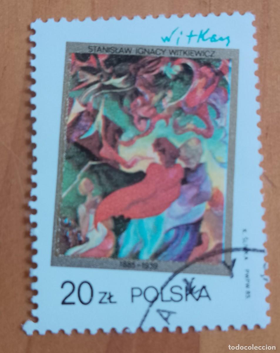Sellos: POLONIA - 20 ZT - STANISTAW IGNACY WITKIEWICZ, PINTOR - VER DESCRIPCI&Oacute;N