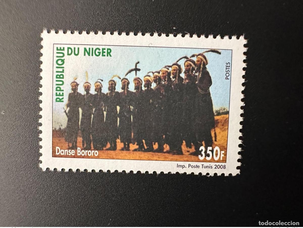 Sellos: N&iacute;ger 2008 Mayo Dance Bororo Tanz Dancing MNH 1 val.
