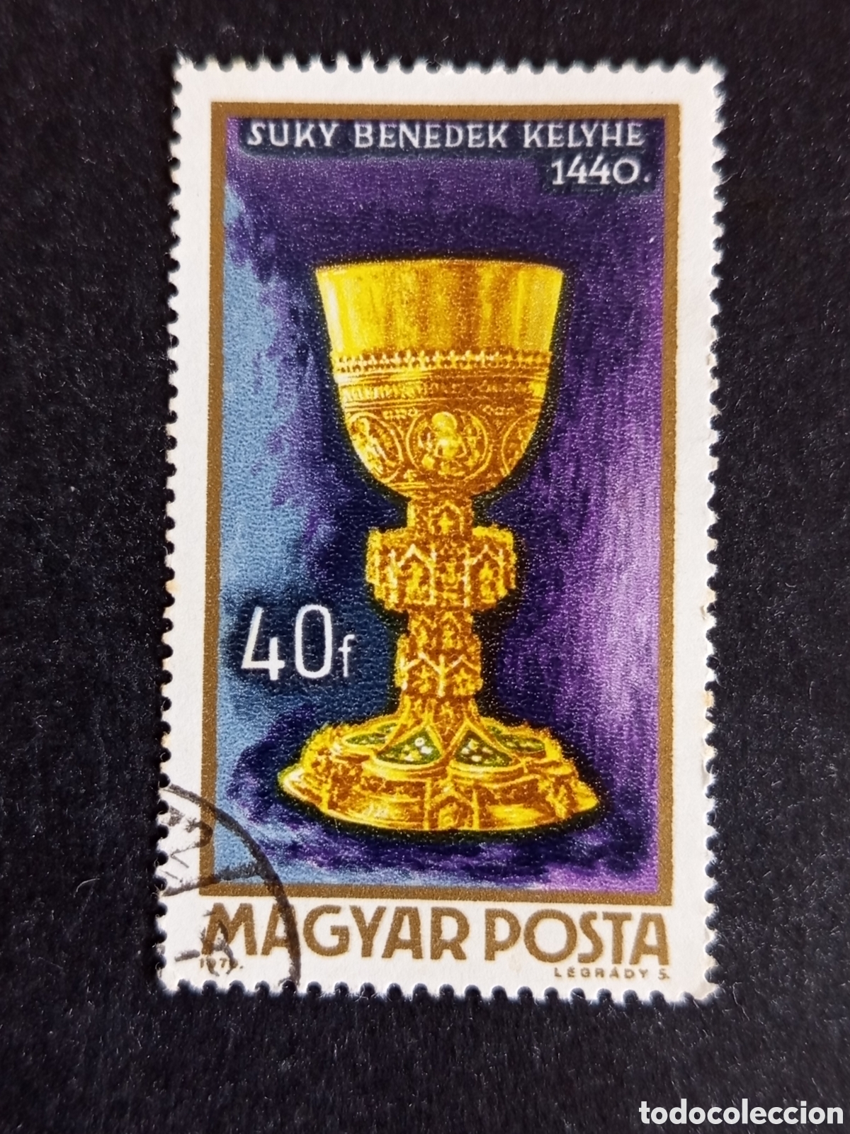 Sellos: Hungr&iacute;a,1970. Orfebrer&iacute;a. C&aacute;liz. Yvert 2128. Pedido m&iacute;nimo 3 &euro;. Ver fotos