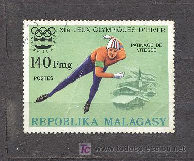 Sellos: REPUBLIK MALGASY, USADO - Foto 1