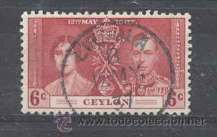 Sellos: CEYLAN(SRI LANKA), 1937 - Foto 1