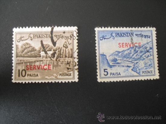 Sellos: 2 sellos de pakistan - Foto 1