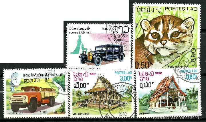Sellos: LOTE DE SELLOS DE LAOS - Foto 1