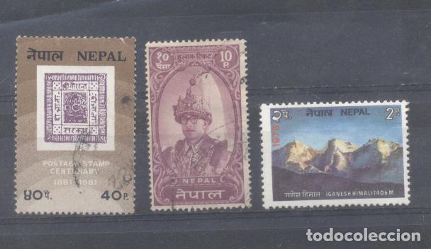 Sellos: lote de sellos de Nepal - Foto 1