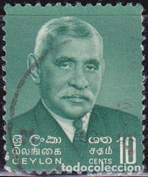 Sellos: 1966 - CEYLAN - D.S.SENANAYAKE - YVERT 361 - Foto 1