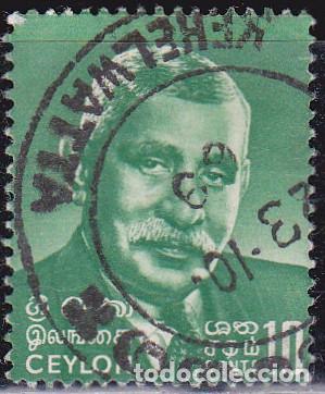 Sellos: 1968 - CEYLAN - D.S.SENANAYAKE - YVERT 390 - Foto 1