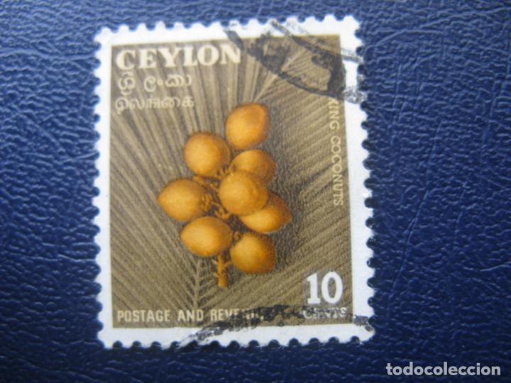 Sellos: Ceilan, 1954 nuez de coco, Yvert 295 - Foto 1