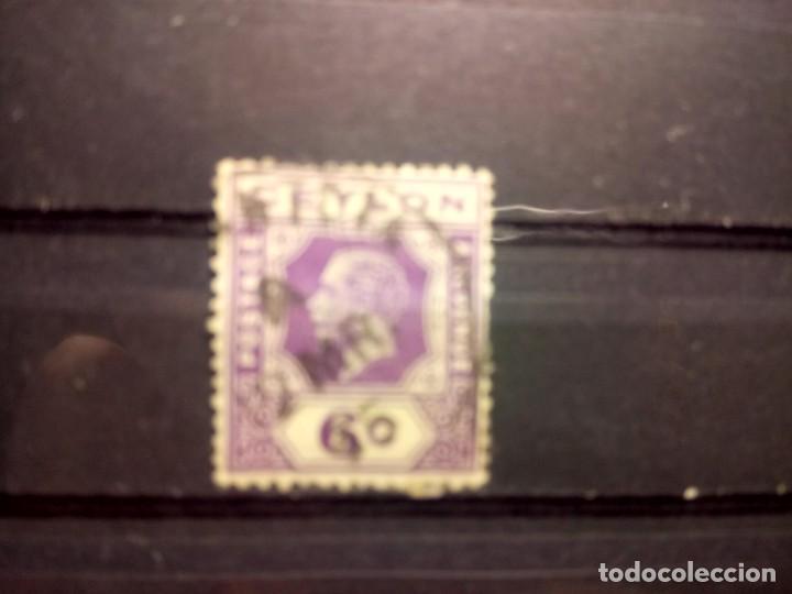 Sellos: CEYLAN 1921. JORGE V. YT 208 - Foto 1