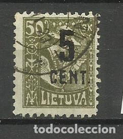 Sellos: LITUANIA -1922- SELLO USADO - - Foto 1