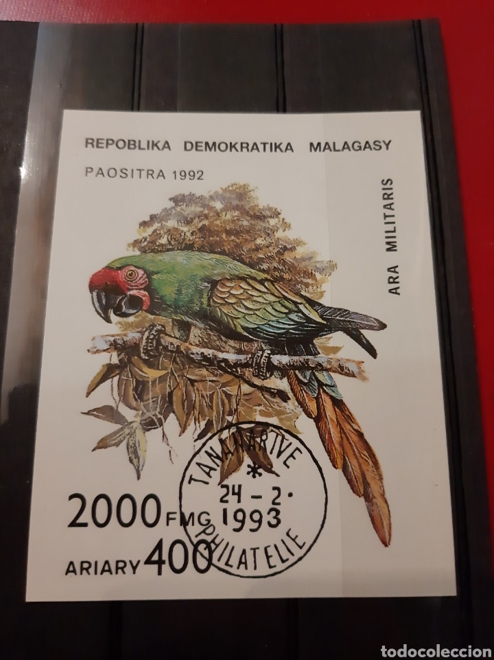 Sellos: 1992 Malasia p&aacute;jaro - Foto 1