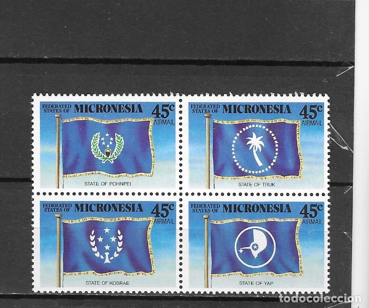 Sellos: MICRONESIA N&ordm; 35 AL 38 (**) - Foto 1