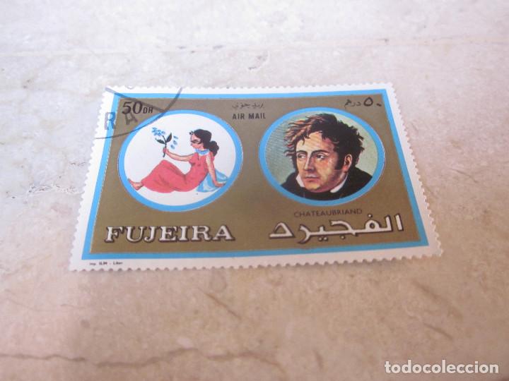 Briefmarken: SELLO 50 DR FUJEIRA - CHATEAUBRIAND