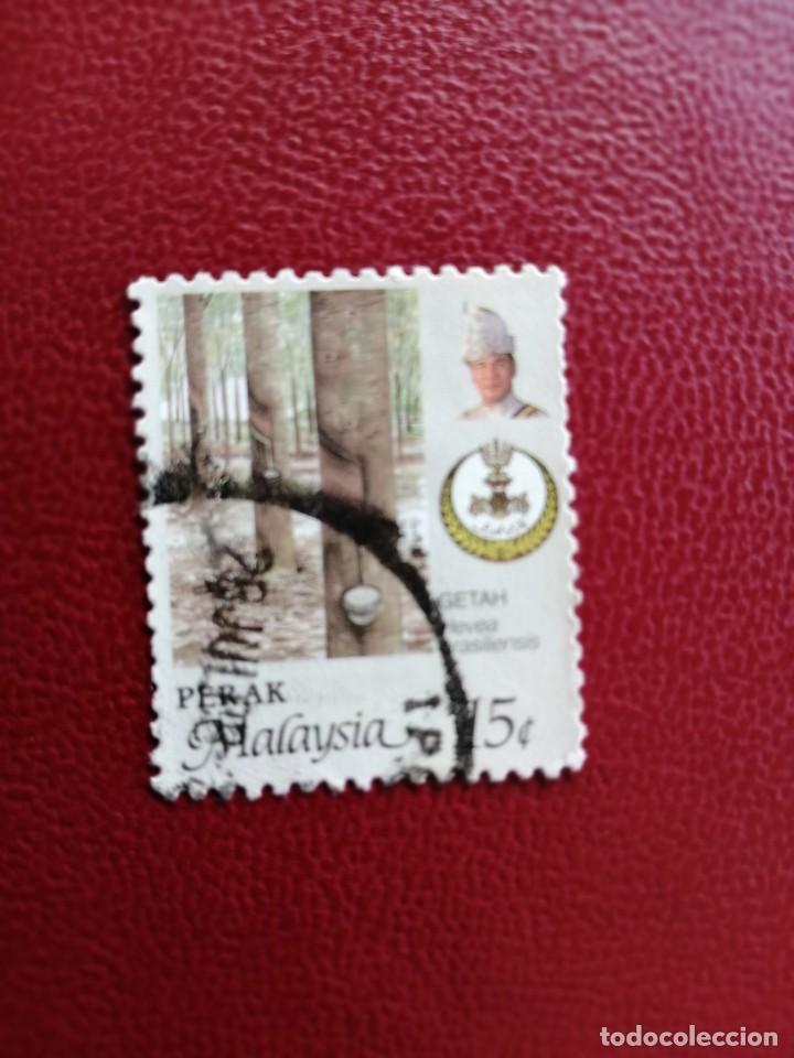 Briefmarken: MALASIA - MALAYSIA - PERAK - GETAH - VALOR FACIAL 15