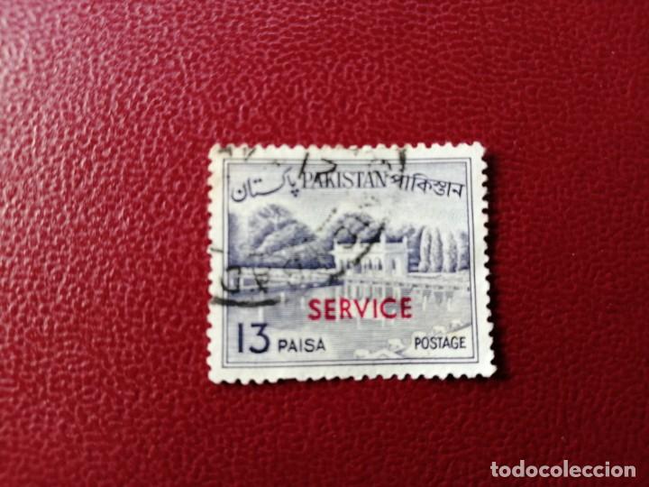Timbres: PAKIST&Aacute;N - PAQUIST&Aacute;N - VALOR FACIAL 13 PAISA - A&Ntilde;O 1961 - JARDINES DE SHALIMAR - YV 66
