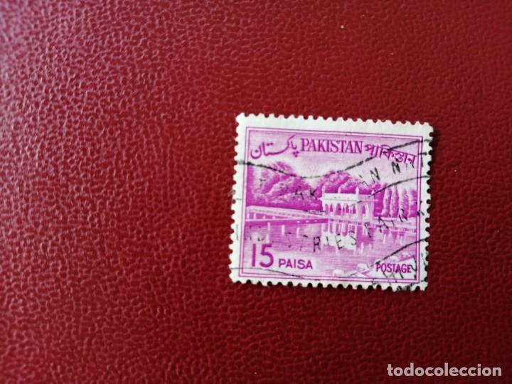 Timbres: PAKIST&Aacute;N - PAQUIST&Aacute;N - VALOR FACIAL 15 PAISA - A&Ntilde;O 1961 - JARDINES DE SHALIMAR - SG NRO 176