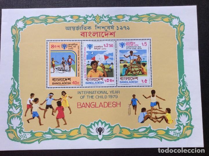 Briefmarken: BANGLADESH N&ordm; YVERTHB 5*** A&Ntilde;O 1979. A&Ntilde;O INTERNACIONAL DEL NI&Ntilde;O. JUEGOS INFANTILES