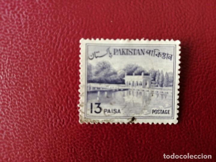 Briefmarken: PAKIST&Aacute;N - PAQUIST&Aacute;N - VALOR FACIAL 13 PAISA - A&Ntilde;O 1962 - JARDINES DE SHALIMAR