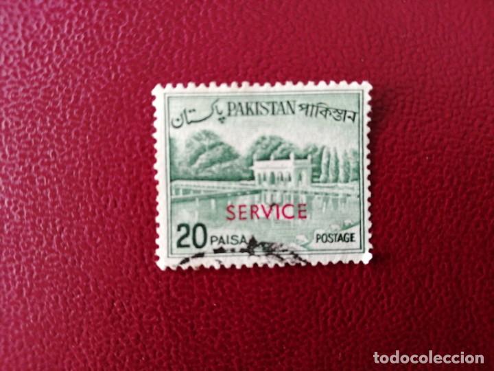 Briefmarken: PAKIST&Aacute;N - PAQUIST&Aacute;N - VALOR FACIAL 20 PAISA - A&Ntilde;O 1961 - JARDINES DE SHALIMAR - CON: SERVICE