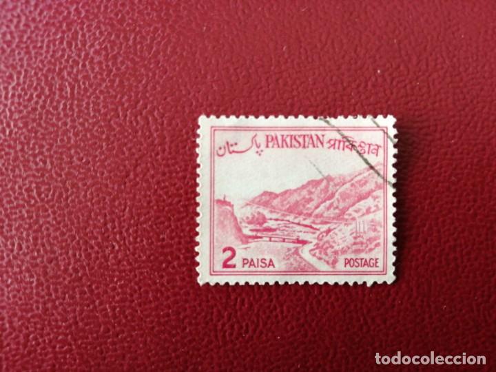 Briefmarken: PAKIST&Aacute;N - PAQUIST&Aacute;N - VALOR FACIAL 2 PAISA - A&Ntilde;O 1961 - PASO DE KHYBER - SG NRO 132