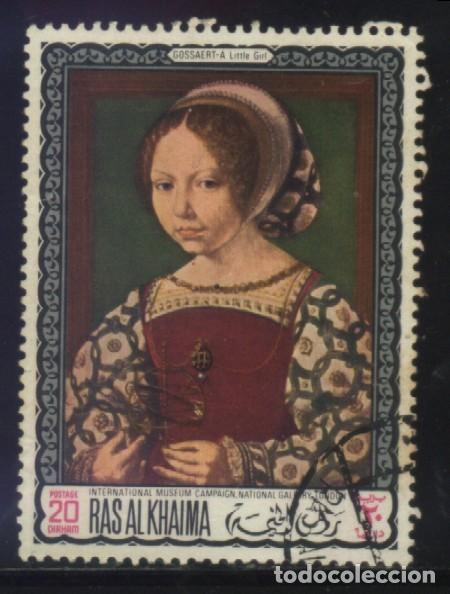 Briefmarken: S-6170- Ras al-Khaimah. PINTURA.