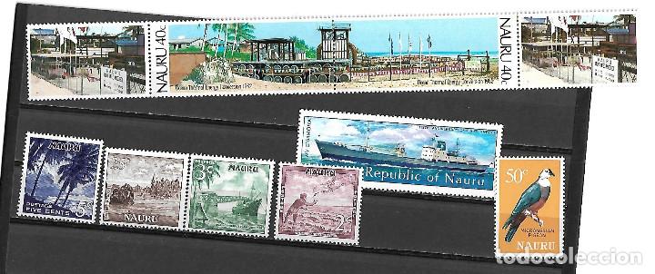 Stamps: NAURU PEQUE&Ntilde;A COLECION DE SERIES NUEVAS PERFECTAS