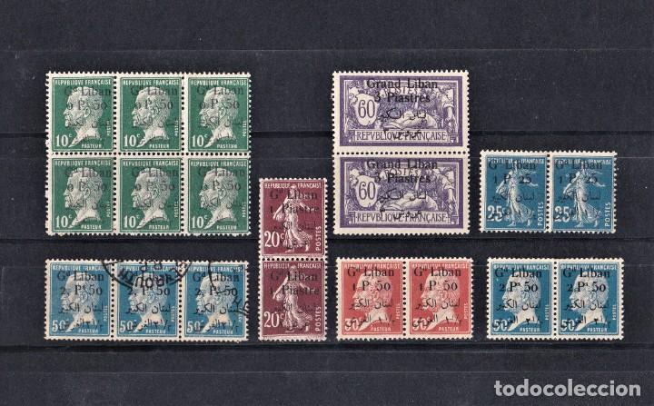 Sellos: Libano lote de sellos de 1924 - Foto 1
